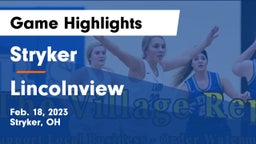 Stryker  vs Lincolnview  Game Highlights - Feb. 18, 2023