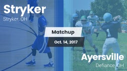 Matchup: Stryker  vs. Ayersville  2017