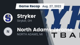 Recap: Stryker  vs. North Adams Jerome  2022