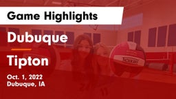 Dubuque  vs Tipton  Game Highlights - Oct. 1, 2022