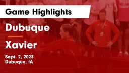 Dubuque  vs Xavier Game Highlights - Sept. 2, 2023