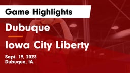 Dubuque  vs Iowa City Liberty  Game Highlights - Sept. 19, 2023