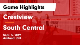 Crestview  vs South Central  Game Highlights - Sept. 5, 2019