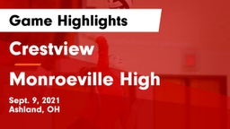 Crestview  vs Monroeville High Game Highlights - Sept. 9, 2021