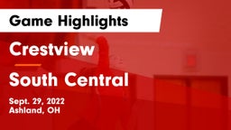 Crestview  vs South Central  Game Highlights - Sept. 29, 2022