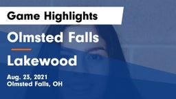 Olmsted Falls  vs Lakewood Game Highlights - Aug. 23, 2021