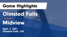 Olmsted Falls  vs Midview  Game Highlights - Sept. 1, 2021