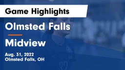 Olmsted Falls  vs Midview  Game Highlights - Aug. 31, 2022