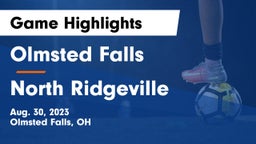 Olmsted Falls  vs North Ridgeville  Game Highlights - Aug. 30, 2023