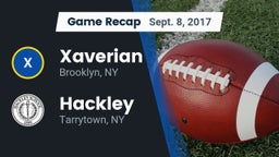 Recap: Xaverian  vs. Hackley  2017