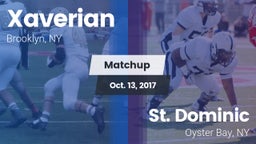 Matchup: Xaverian  vs. St. Dominic  2017