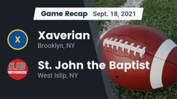 Recap: Xaverian  vs. St. John the Baptist  2021