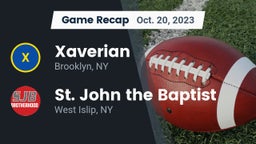 Recap: Xaverian  vs. St. John the Baptist  2023
