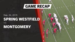 Recap: Spring Westfield  vs. Montgomery  2015