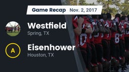 Recap: Westfield  vs. Eisenhower  2017