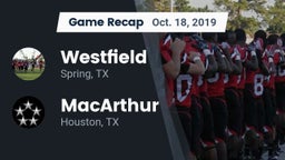 Recap: Westfield  vs. MacArthur  2019