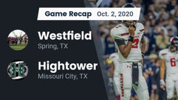 Recap: Westfield  vs. Hightower  2020