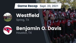 Recap: Westfield  vs. Benjamin O. Davis  2021