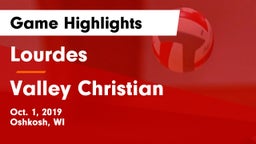 Lourdes  vs Valley Christian Game Highlights - Oct. 1, 2019