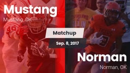 Matchup: Mustang  vs. Norman  2017
