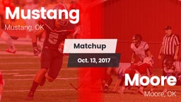 Matchup: Mustang  vs. Moore  2017