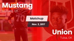 Matchup: Mustang  vs. Union  2017