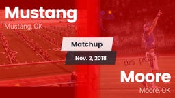Matchup: Mustang  vs. Moore  2018