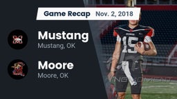Recap: Mustang  vs. Moore  2018