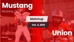 Matchup: Mustang  vs. Union  2019