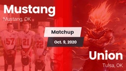 Matchup: Mustang  vs. Union  2020