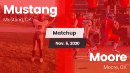 Matchup: Mustang  vs. Moore  2020