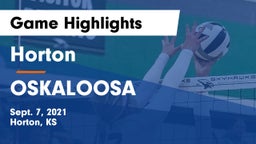 Horton  vs OSKALOOSA  Game Highlights - Sept. 7, 2021
