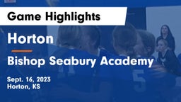 Horton  vs Bishop Seabury Academy Game Highlights - Sept. 16, 2023