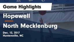 Hopewell  vs North Mecklenburg  Game Highlights - Dec. 12, 2017
