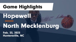 Hopewell  vs North Mecklenburg  Game Highlights - Feb. 23, 2023