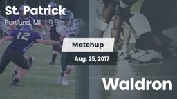 Matchup: St. Patrick High Sch vs. Waldron 2017