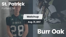 Matchup: St. Patrick High Sch vs. Burr Oak 2017