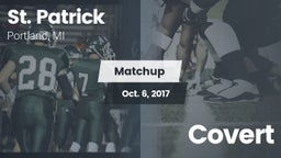 Matchup: St. Patrick High Sch vs. Covert 2017