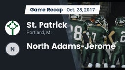 Recap: St. Patrick  vs. North Adams-Jerome 2017