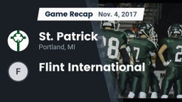 Recap: St. Patrick  vs. Flint International 2017