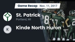 Recap: St. Patrick  vs. Kinde North Huron 2017