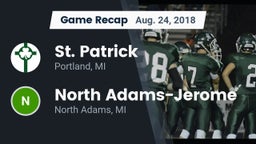 Recap: St. Patrick  vs. North Adams-Jerome  2018