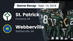Recap: St. Patrick  vs. Webberville  2018