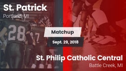 Matchup: St. Patrick High Sch vs. St. Philip Catholic Central  2018