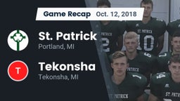 Recap: St. Patrick  vs. Tekonsha  2018