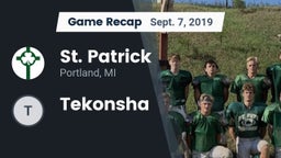 Recap: St. Patrick  vs. Tekonsha 2019