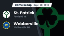 Recap: St. Patrick  vs. Webberville  2019