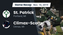 Recap: St. Patrick  vs. ******-Scotts  2019