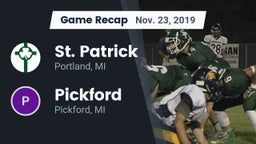 Recap: St. Patrick  vs. Pickford  2019