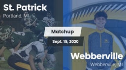 Matchup: St. Patrick High Sch vs. Webberville  2020